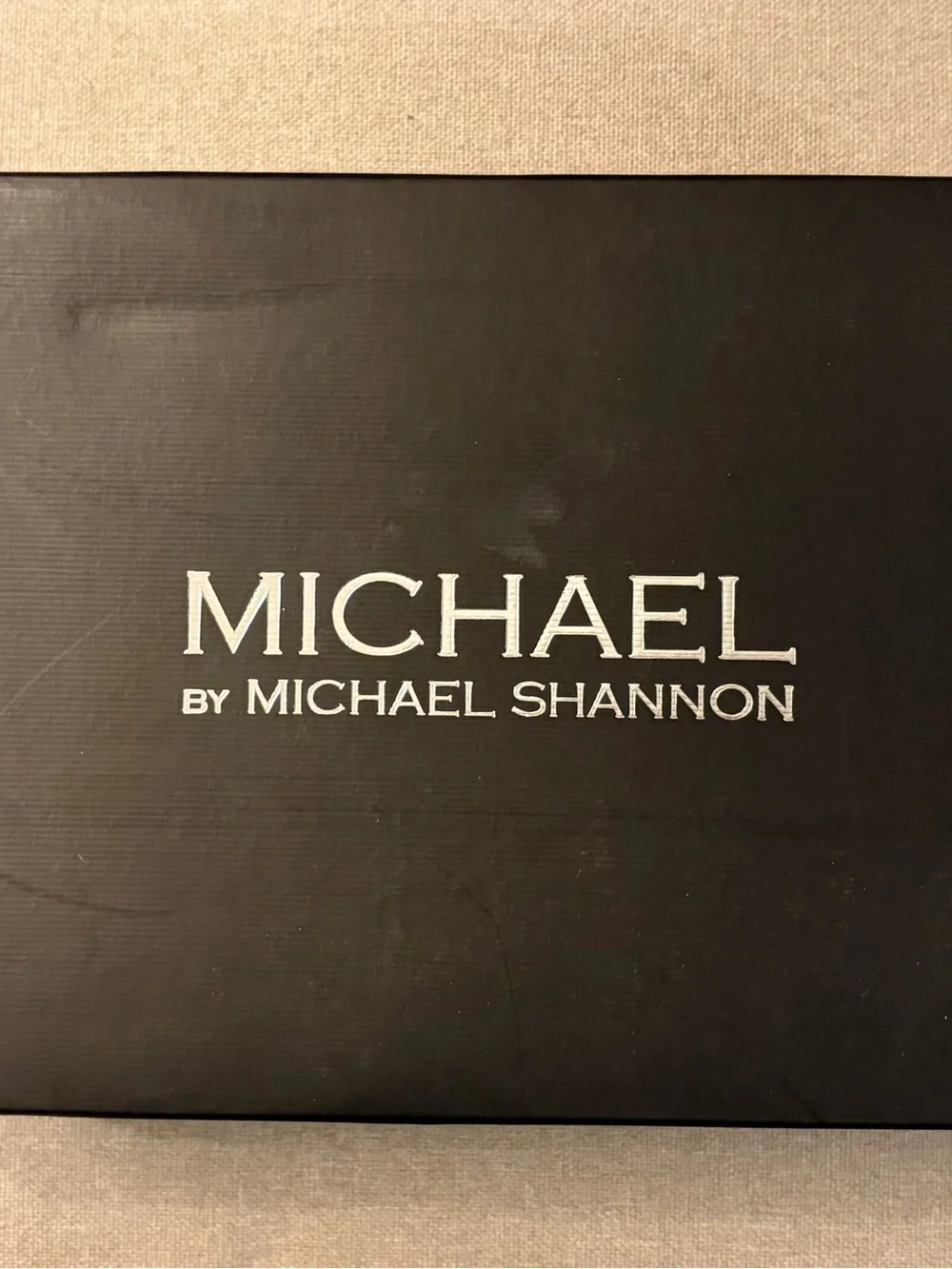 Michael Shannon Orange Croc-Embossed Open-Toe Ankle-Strap Sandals